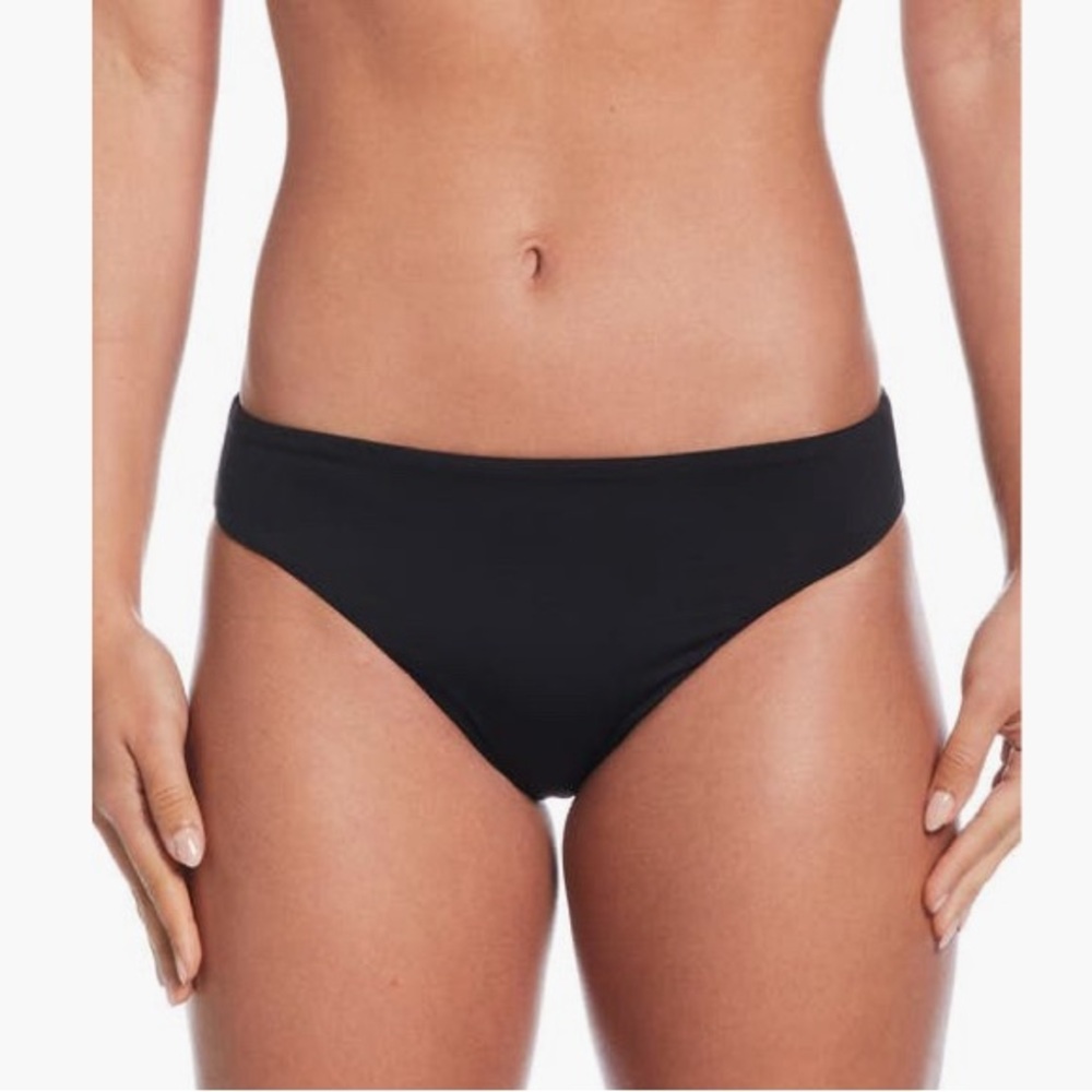 Nike XL or XXL women's black swim hipster full coverage bikini bottoms